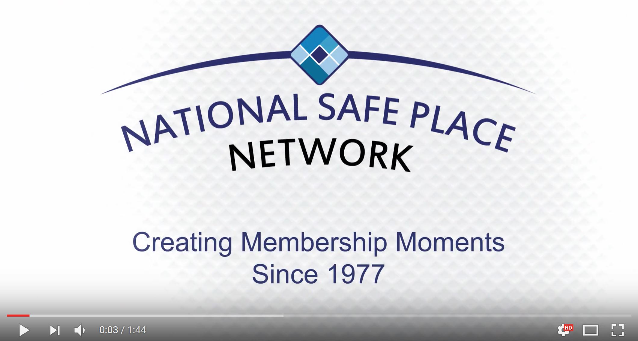 Image capture of the Membership Moments video from YouTube.